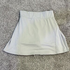 High wasted, taupe, tennis skort, size S
